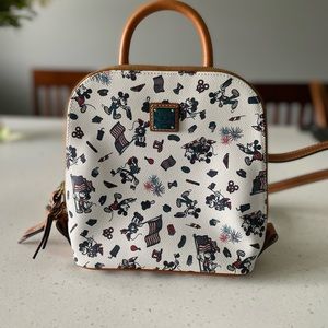 Mickey & Minnie Mouse Americana Mini Backpack by Dooney & Bourke